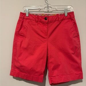 Boden Vibrant Red Women's Bermudas